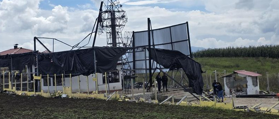 Habitantes de Cantel, Quetzaltenango, Guatemala, demuelen templo de la Santa Muerte