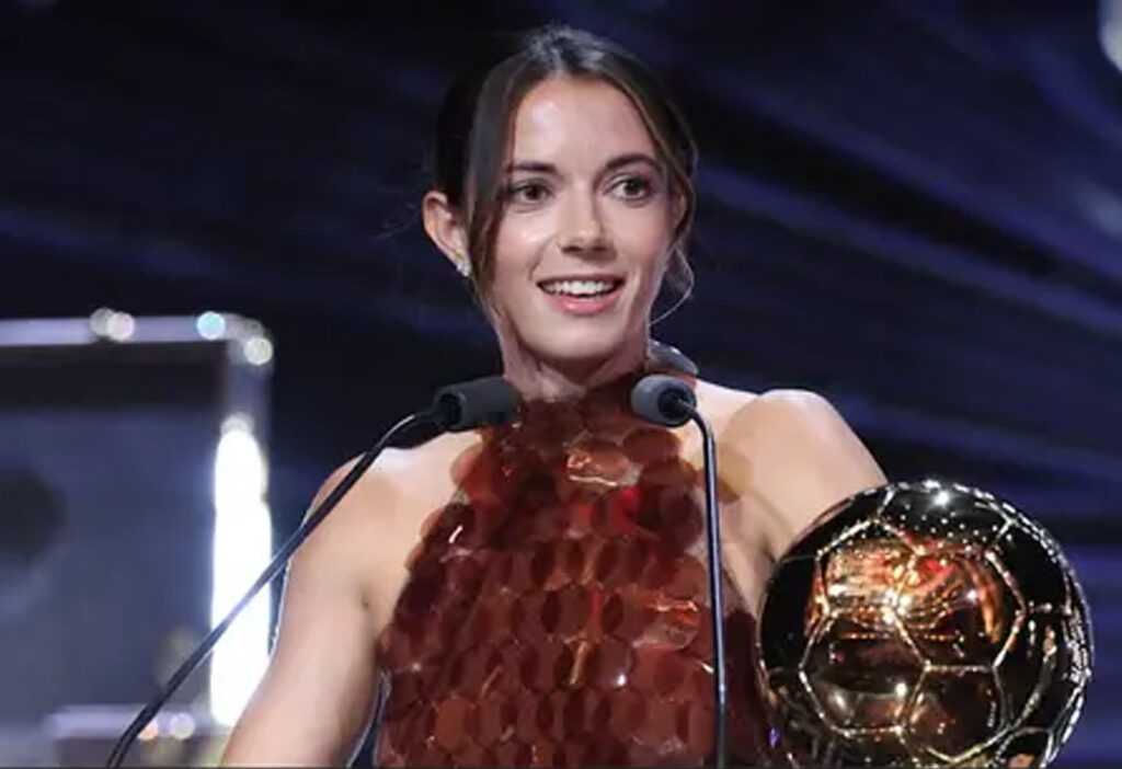 Aitana Bonmatí es Balón de Oro femenino por tercer año consecutivo