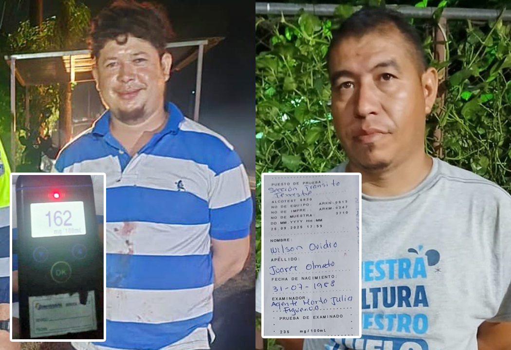 Sacan de circulación a par de conductores peligrosos; uno de ellos provocó un accidente