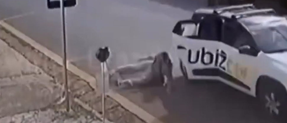 Brasil: mujer se lanza de taxi para no pagar la carrera porque no tenía dinero