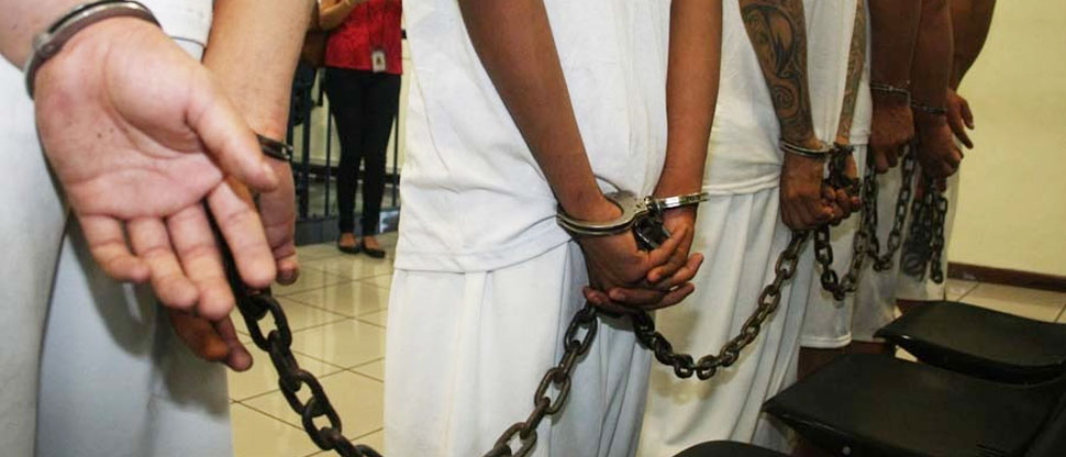 Pandilleros reciben condenas de hasta 277 años de cárcel por múltiples delitos en Usulután