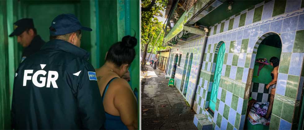 Intervienen locales donde prestaban servicios las «cariñosas» en San Salvador