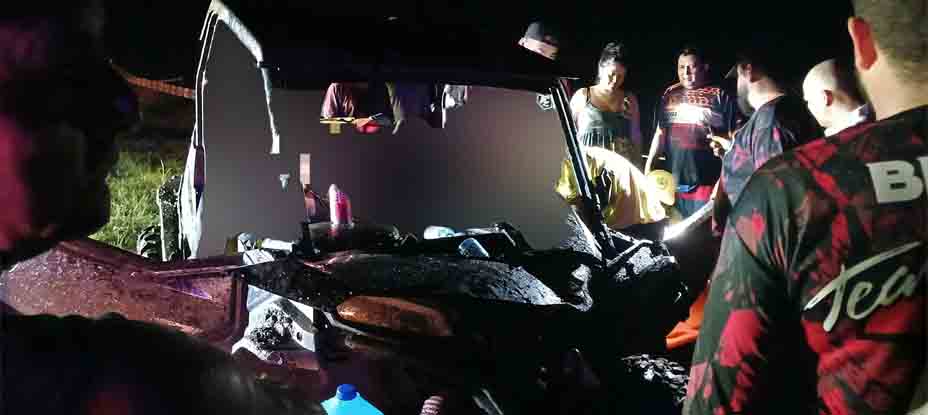 Grave accidente deja 2 personas lesionadas en Acajutla