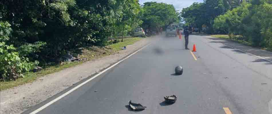 Fallece biker tras impactar contra un vehículo en la carretera que conduce hacia la Costa del Sol