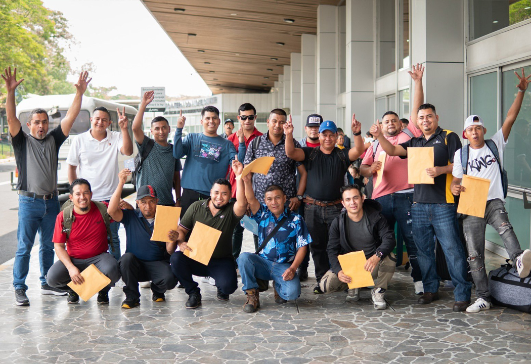 Contingente de trabajadores salvadoreños viajará a Costa Rica