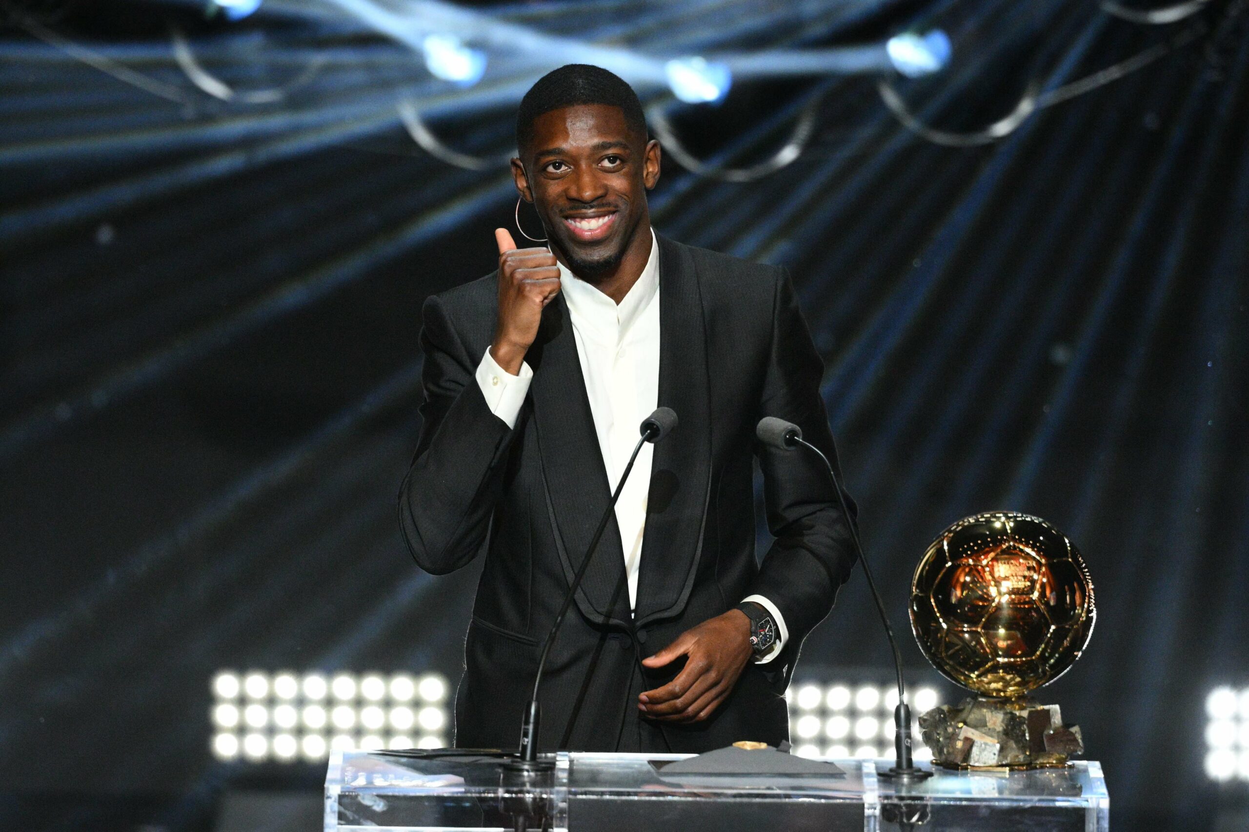 Ousmane Dembélé gana el Balón de Oro
