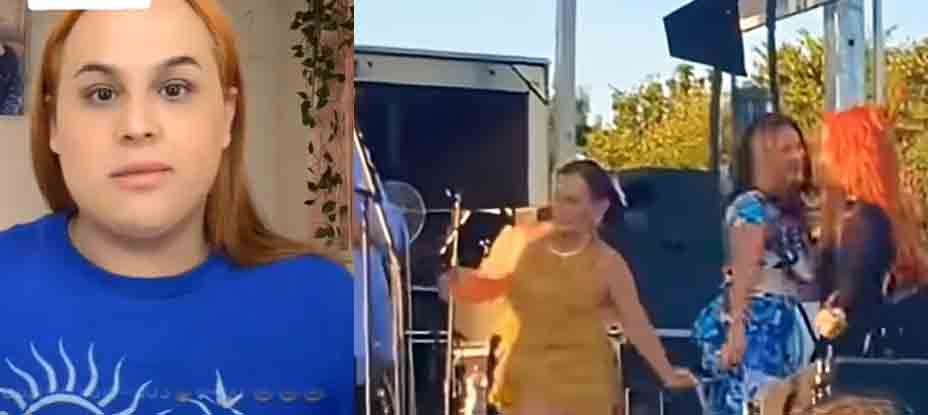 Tiktokera dice que los usuarios de redes se burlaron de ella por bailar con Claudia Ortiz