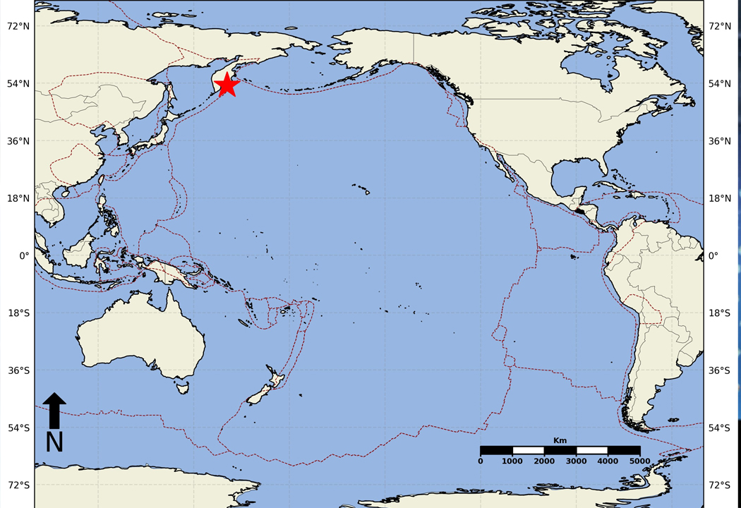MARN descarta amenaza de tsunami tras terremoto en Rusia