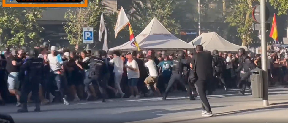 Se reportan disturbios horas antes de encuentro entre Real Madrid y Olympique de Marsella