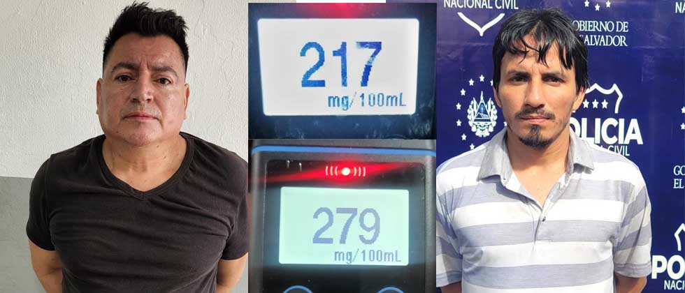 Capturan a sujetos por conducir en estado de ebriedad
