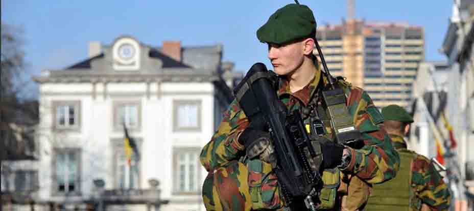Bélgica desplegará su ejército para detener la delincuencia