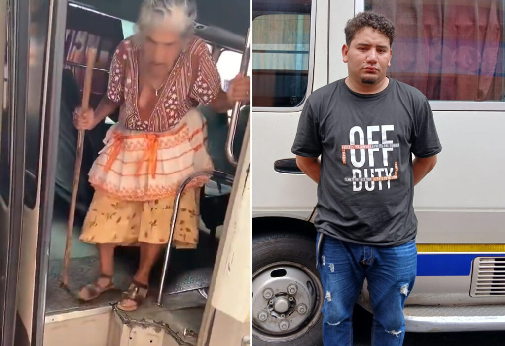 CAPTURADO: este es el microbusero que maltrató a una ancianita y protagonizó actos inmorales en la vía pública