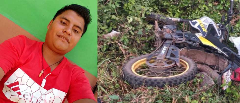 Identifican a joven biker que perdió la vida por esquivar a un perro en La Libertad