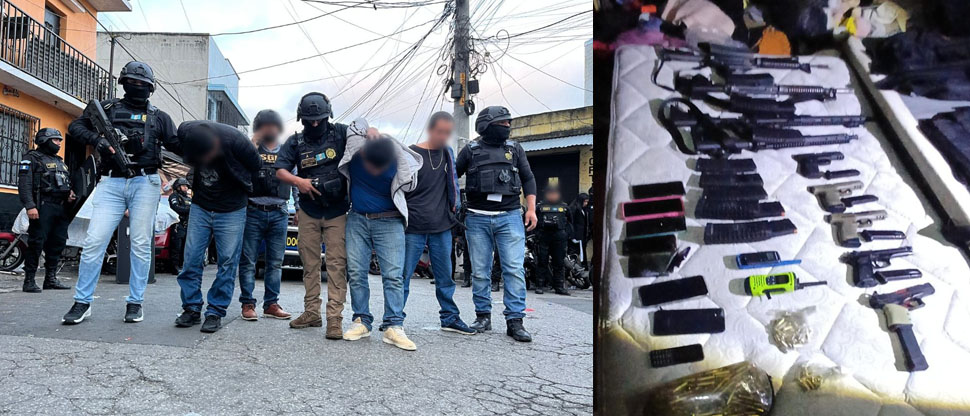 Guatemala: policía da duro golpe a integrantes de la Mara Salvatrucha