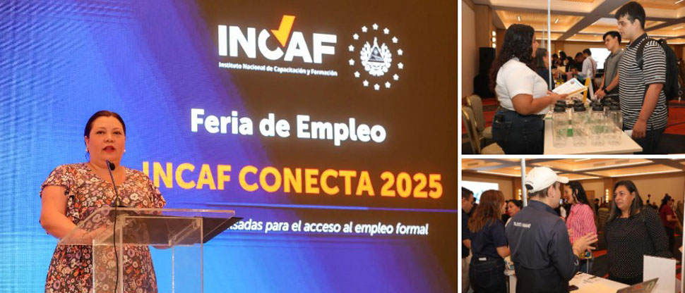 Ofertan más de 1,000 plazas laborales en INCAF Conecta 2025