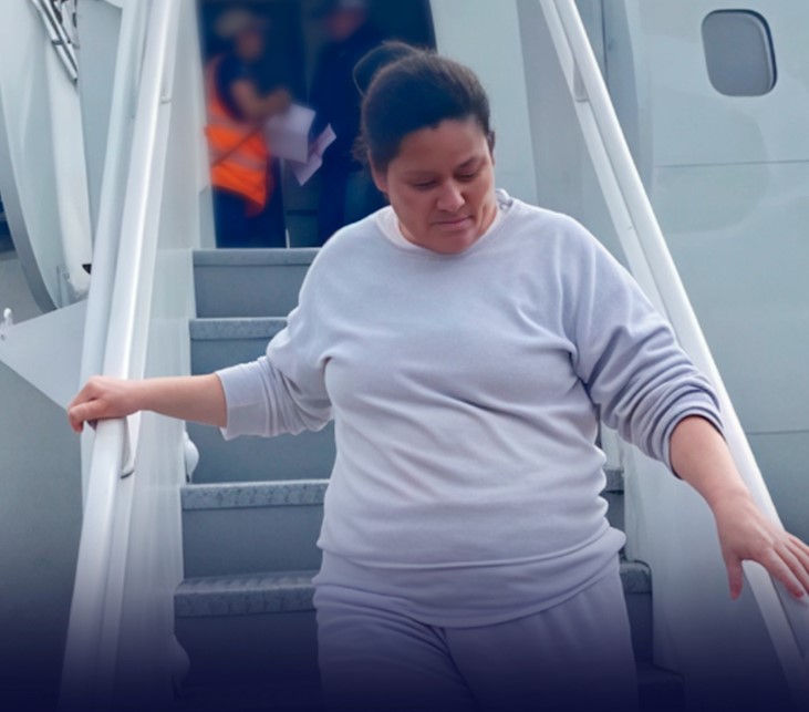 Pandillera deportada es condenada tras comprobarse que participó en varios crímenes de su clica