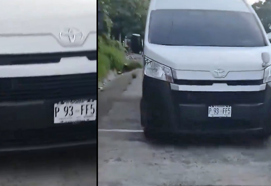 Denuncian a conductor que circulaba en carril de emergencia y casi atropella a una mujer