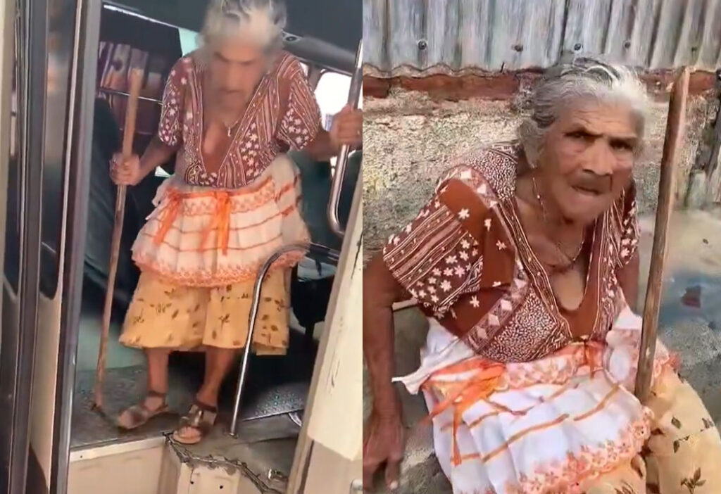 Denuncian a microbusero que obligó a una ancianita a bajarse de la unidad