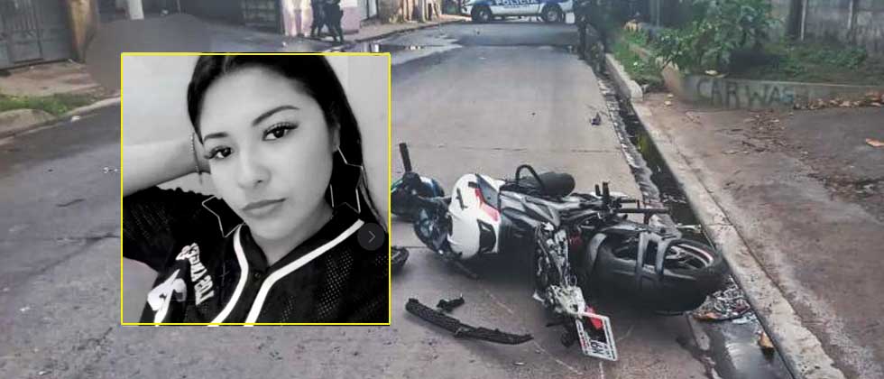 Ella era Jackelin, joven que falleció tras accidentarse junto a su amiga en Sonsonate