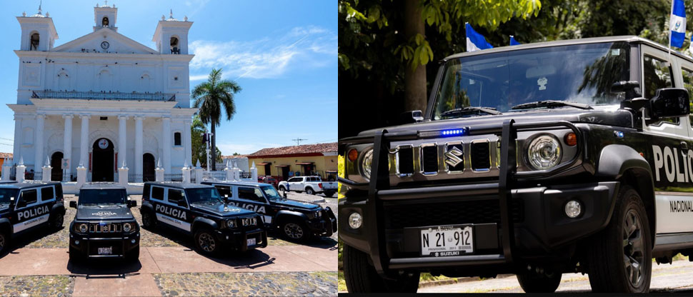 PNC recibe flota de 30 vehículos todo terreno