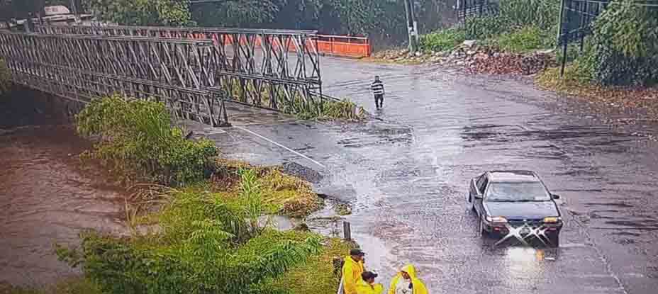 PNC informa que paso vehicular en calle Agua Caliente está restablecido