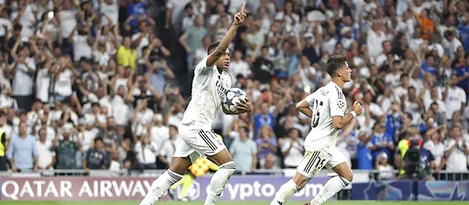 Real Madrid logra «histórica remontada» en su regreso en la Champions League
