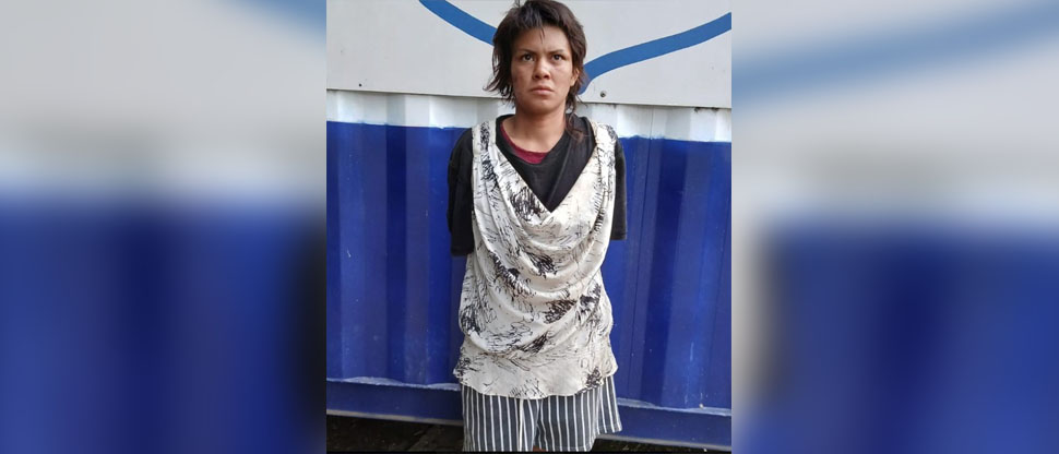 Capturan a mujer por agredir con una lima de afilar a un hombre en Santa Ana