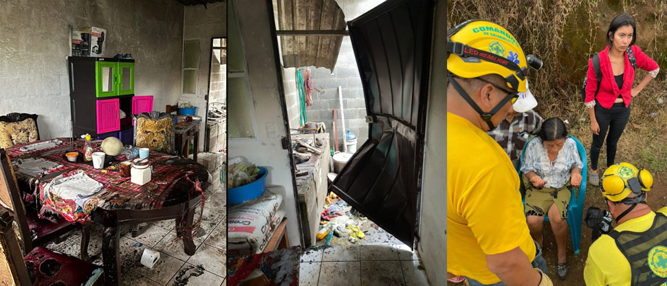 Cuatro personas afectadas tras explosión de un tambo de gas propano