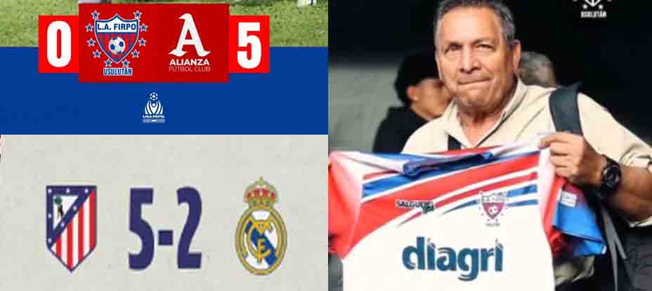 Firpo afirma que no fueron los únicos que perdieron por 5 goles, también el Real Madrid