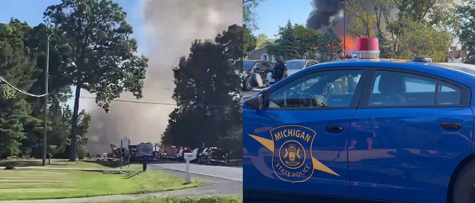 Tiroteo en iglesia mormona de Michigan deja varias víctimas y el edificio en llamas