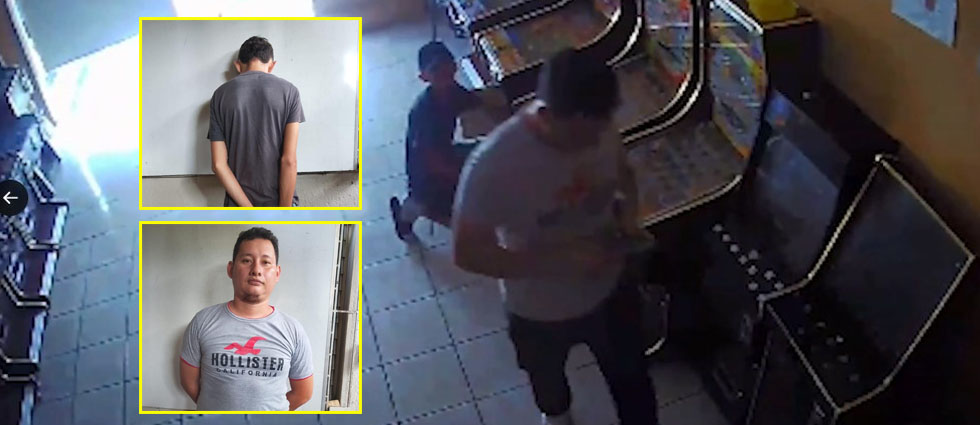 Capturan a sujetos, uno menor, tras hurtar dinero de una máquina tragamonedas en La Paz
