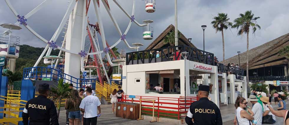 POLITUR da seguridad a turistas mientras disfrutan de atractivos en La Libertad