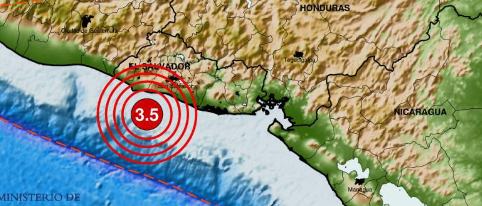Sismo sacude parte del país, la mañana lluviosa de este martes