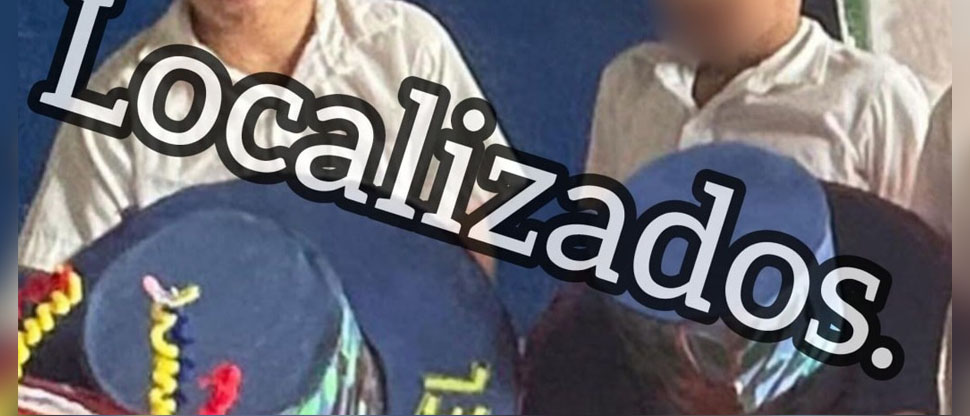 Localizan con vida a dos menores reportados como desaparecidos en Morazán