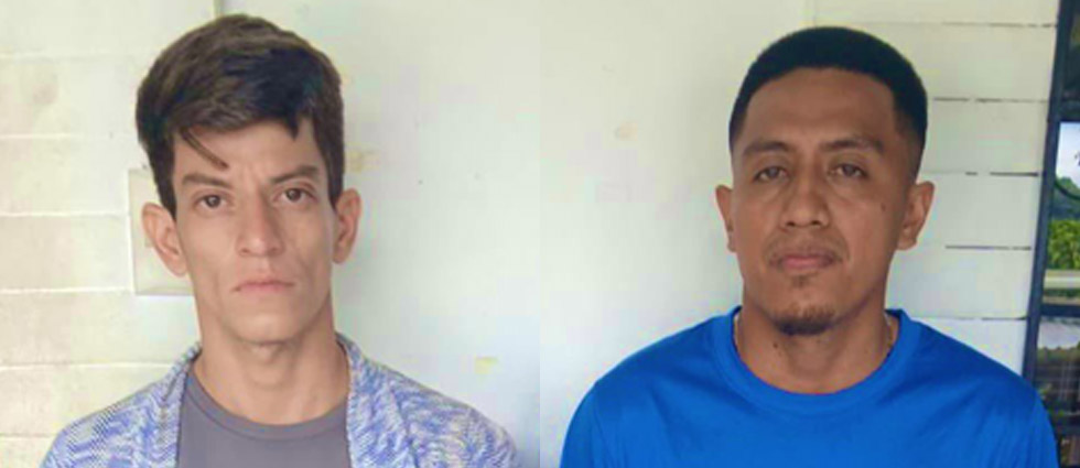 ¡Efectividad policial! Caen sujetos que pidieron un viaje para robarle pertenencias a conductor en San Salvador