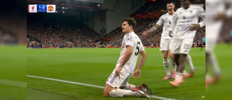 El criticado Maguire tumba al Liverpool en el mismísimo Anfield y lo manda a la cuarta posición