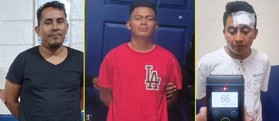 Sacan de las calles a conductores ebrios: un arrolló a una mujer, otro provocó un siniestro y el último chocó contra un poste