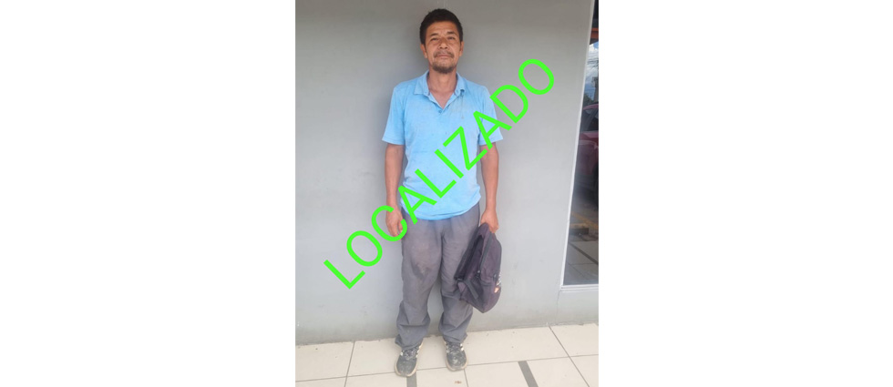 FGR: encuentran con bien a hombre que había sido reportado como desaparecido