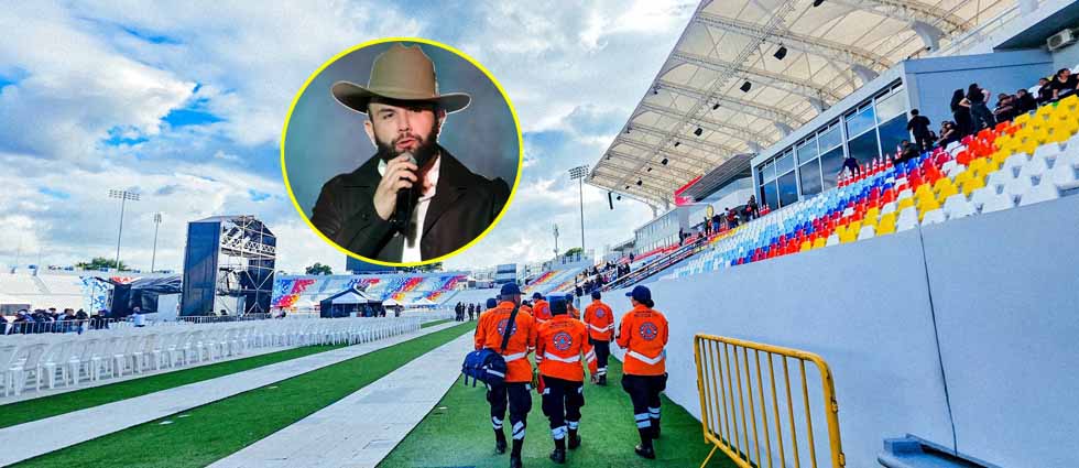 Protección Civil desarrolla dispositivo en el ‘Mágico’ González por concierto Carín León