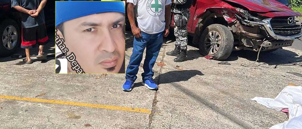 Él era José, peatón que falleció tras fuerte accidente en San Juan Opico