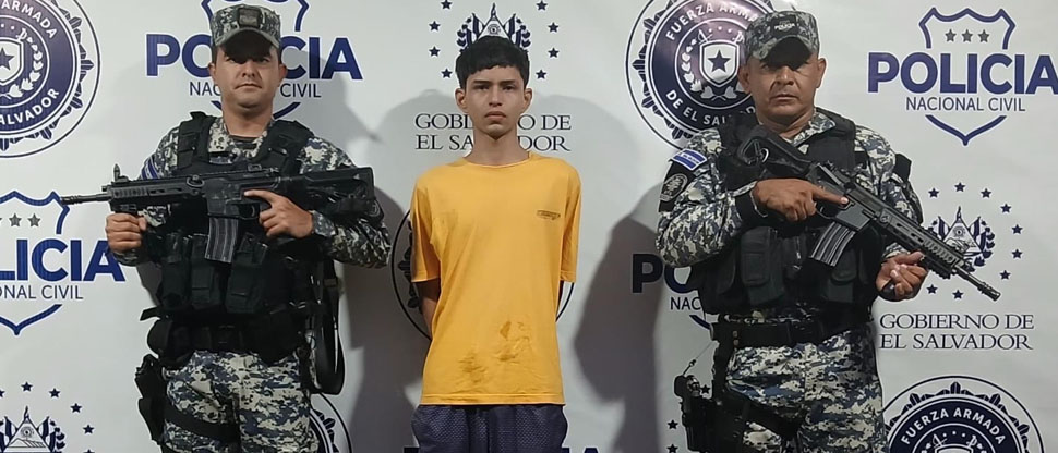 Tras denuncia ciudadana, capturan a pandillero que amedrentaba a habitantes de Soyapango