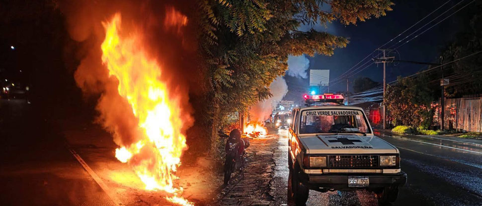Motocicleta termina reducida a cenizas tras incendiarse en San Miguel