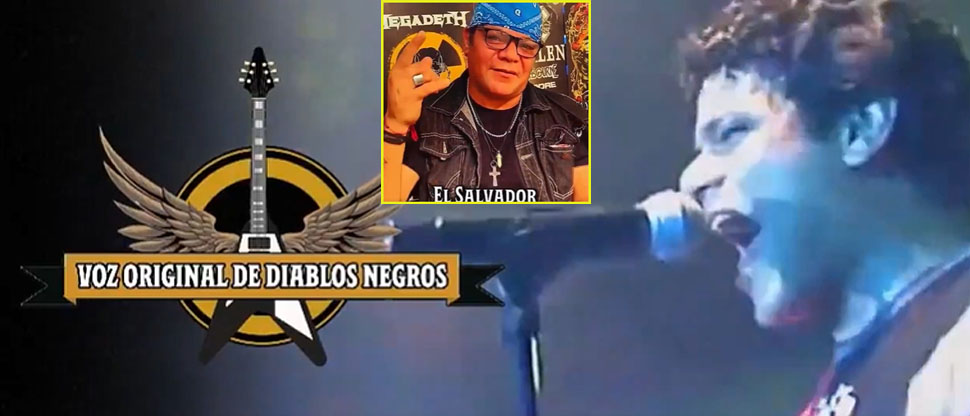 Vocalista de Diablos Negros llega a El Salvador para «cerrar los ojos de mil maneras» a sus fans