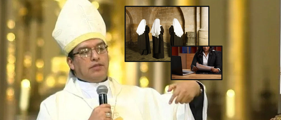 Investigan a obispo acusado de tener 17 amantes, entre ellas monjas y abogadas