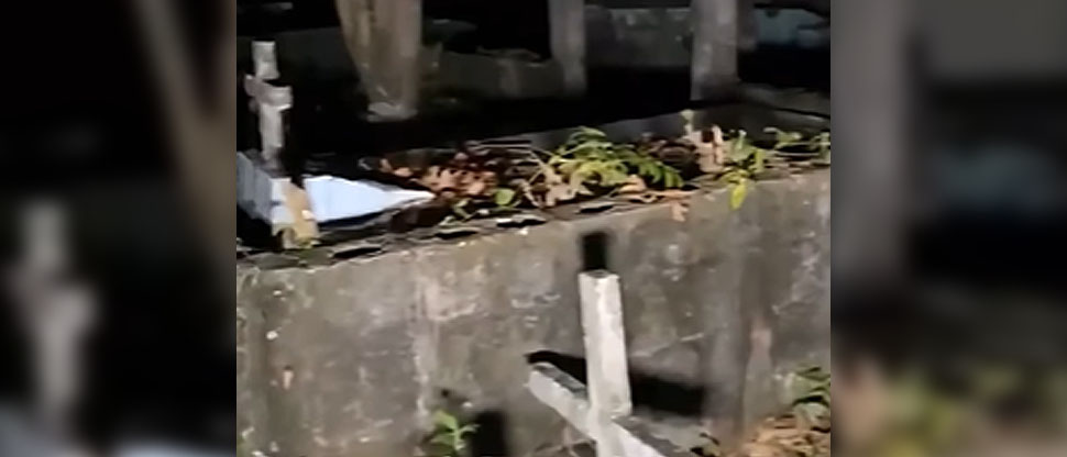 Hombre vive espeluznante experiencia dentro de un cementerio, esto le ocurrió