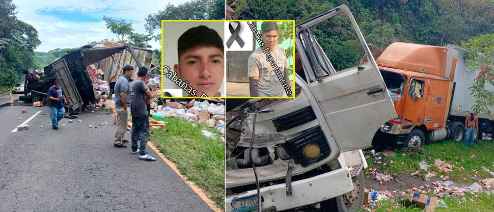 Ellos eran los dos jóvenes que fallecieron en múltiple accidente en San Vicente