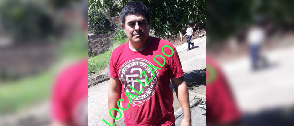 Localizan sin ser víctima de delito a hombre reportado como desparecido