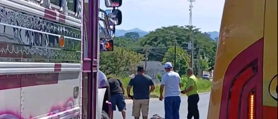 Auxilian a hombre que fue atropellado en carretera Longitudinal del Norte