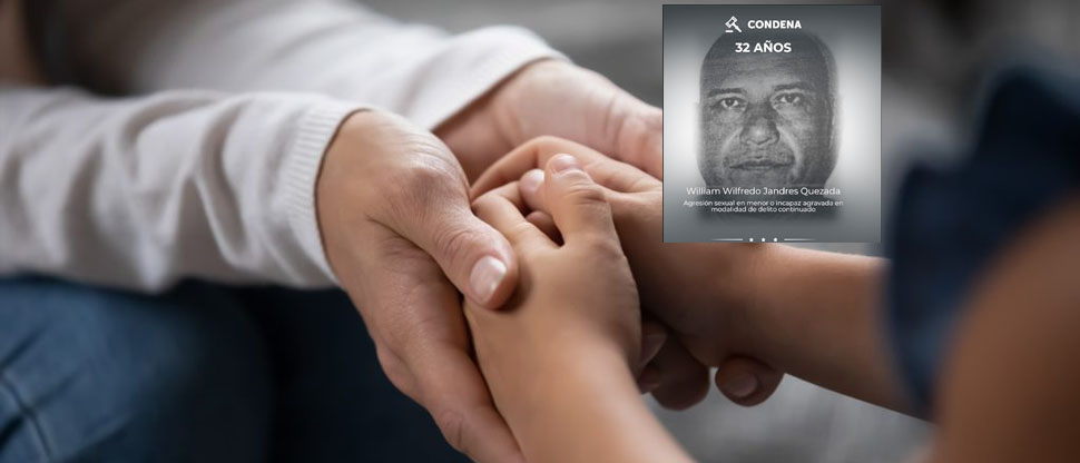 Condenan a más de tres décadas de cárcel a sujeto por tocar indebidamente a dos menores