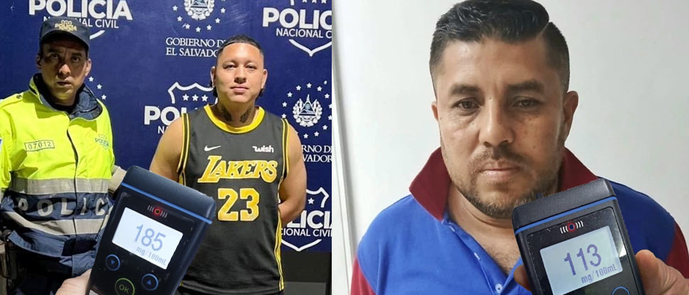 PNC sorprende a más conductores borrachos que desobedecen el reglamento vial